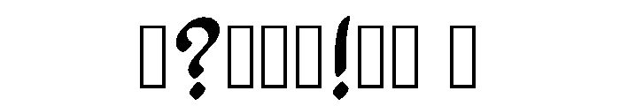 Arely Regular Font OTHER CHARS