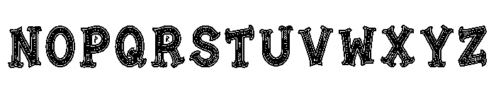 Arenox Regular Font UPPERCASE