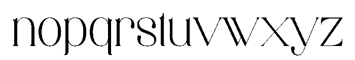 Aretha Font LOWERCASE