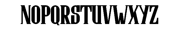 Arevoke Font LOWERCASE