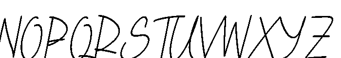 Arghina Santia Font UPPERCASE