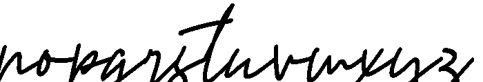 Arghina Santia Font LOWERCASE