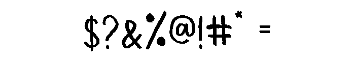 Argobel Regular Font OTHER CHARS