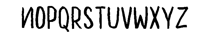 Argobel Regular Font UPPERCASE