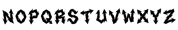 Argun Regular Font UPPERCASE
