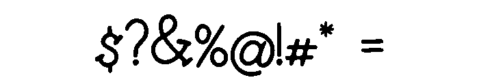 Arhan Font OTHER CHARS