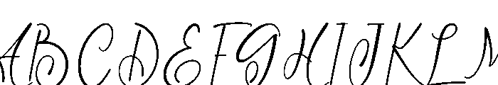 Ariantani Font UPPERCASE