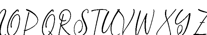 Ariantani Font UPPERCASE