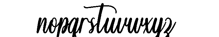 Ariantani Font LOWERCASE