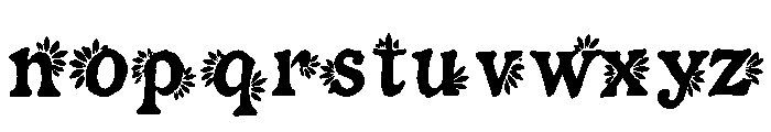 Aribelle Regular Font LOWERCASE