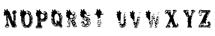 Arien Regular Font UPPERCASE