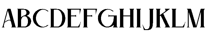 Arilinia Font UPPERCASE