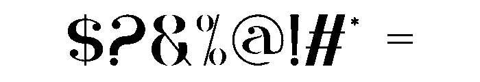 Ariliva Font OTHER CHARS