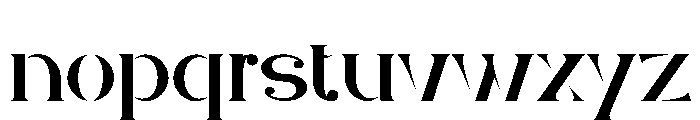 Ariliva Font LOWERCASE