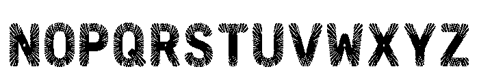 Arina Regular Font LOWERCASE