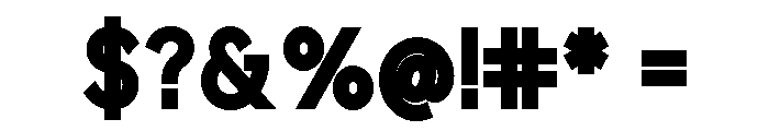 Aristoline Font OTHER CHARS