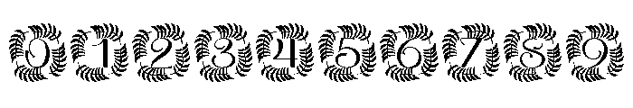 Aristova Monogram Font OTHER CHARS