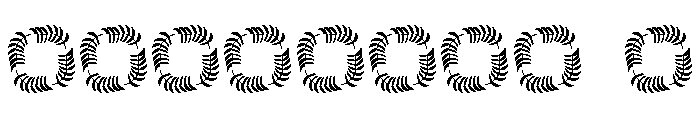 Aristova Monogram Font OTHER CHARS
