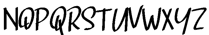 Arivale Font UPPERCASE