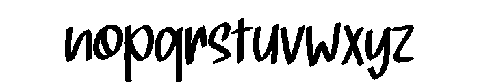 Arivale Font LOWERCASE