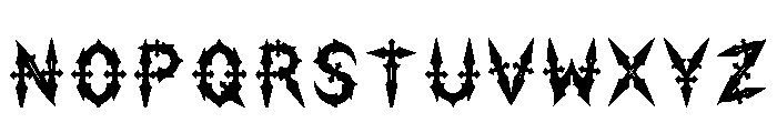 Arixen Regular Font UPPERCASE
