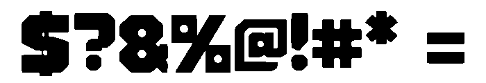Arixon Font OTHER CHARS