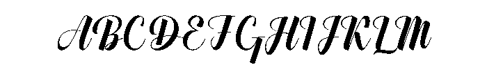 Arizonia Font UPPERCASE
