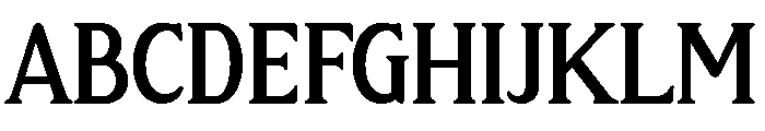 Arkala Font UPPERCASE