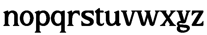 Arkala Font LOWERCASE