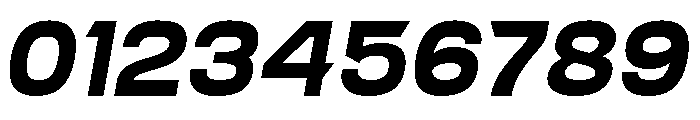 Arkane Slanted Font OTHER CHARS