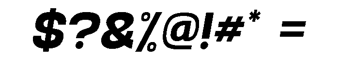Arkane Slanted Font OTHER CHARS