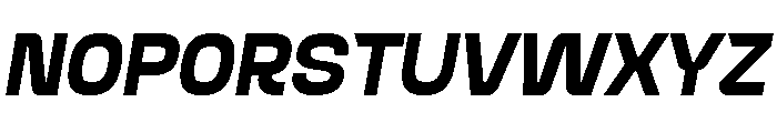Arkane Slanted Font UPPERCASE