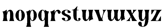 Arkity Qillgar Font LOWERCASE