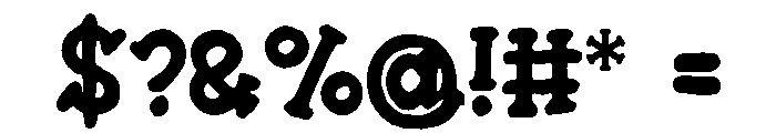 Armadillo Font OTHER CHARS
