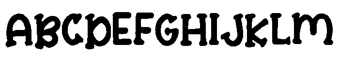 Armadillo Font UPPERCASE