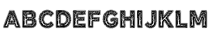 Armer Regular Font UPPERCASE
