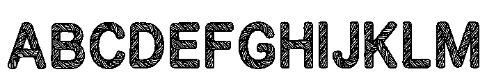 Armin Regular Font UPPERCASE