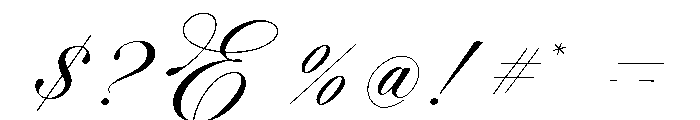 Armonia Aria Font OTHER CHARS