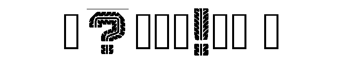 Armor Regular Font OTHER CHARS