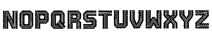 Armor Regular Font UPPERCASE