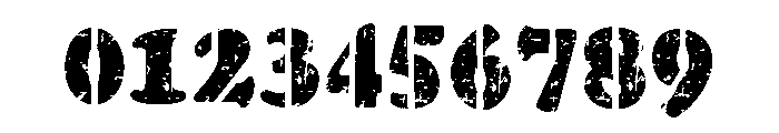 Army Box AB Font OTHER CHARS