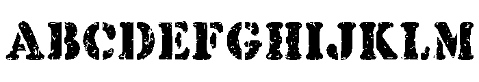 Army Box AB FONT