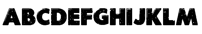 Army Bubble FONT