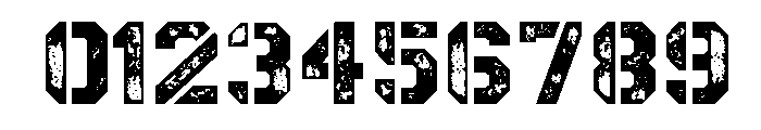 Army Military Font OTHER CHARS