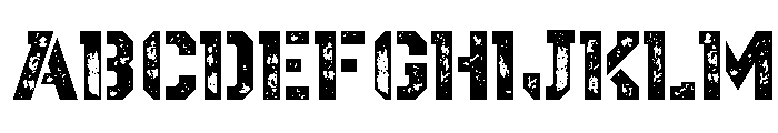 Army Military FONT