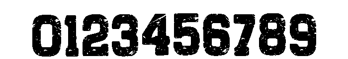 Army Vintage Regular Font OTHER CHARS