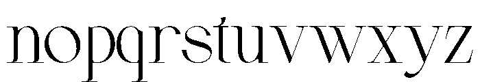 Arneta Font LOWERCASE