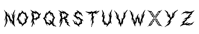 Arnie Regular Font LOWERCASE