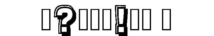 Arnold Regular Font OTHER CHARS