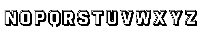 Arnold Regular Font LOWERCASE